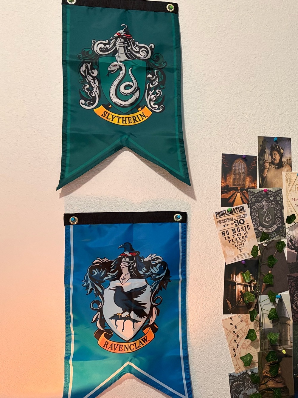 Harry Potter House Banners - Wall Art - 5 Total